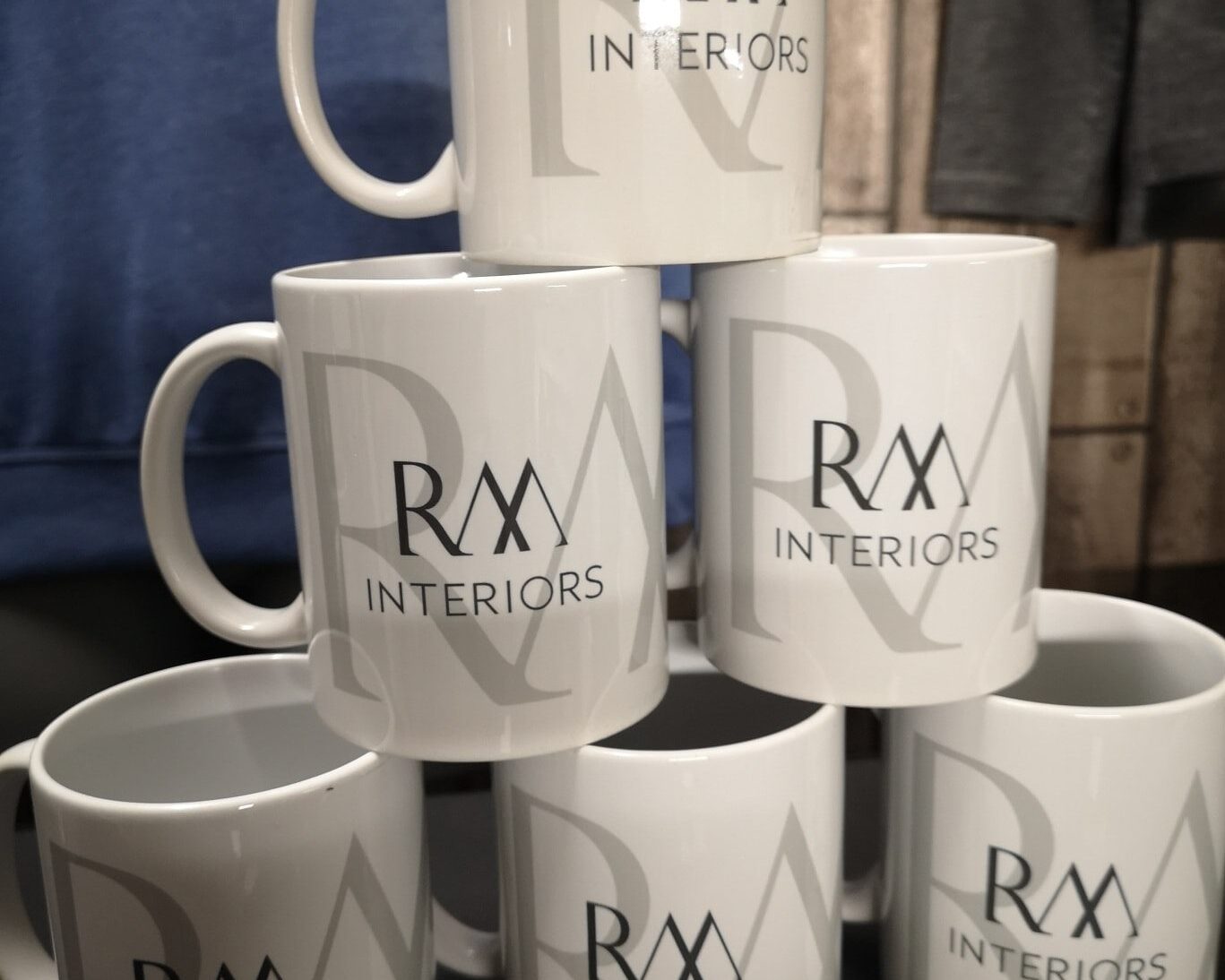 RM interiors mugs